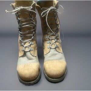 CORCORAN 87546FR SAGE ROUGHOUT LEATHER &‎ CORDURA MARAURDER W/ STEEL TOE 7 D